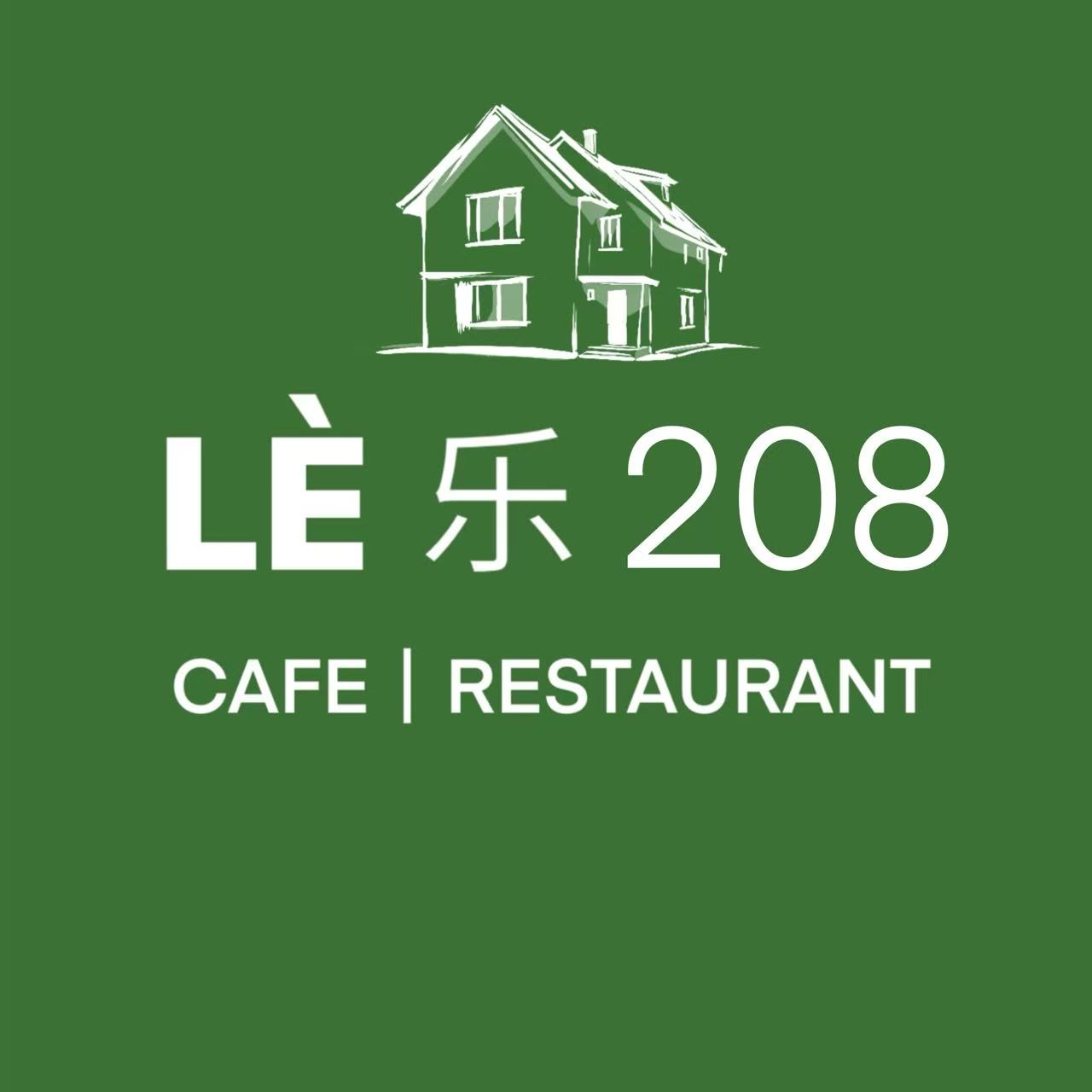 LĒ 208 Cafe and Restaurant logo